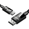 UGREEN DP114 8K DisplayPort vyriškas į vyrišką pintas laidas 2m