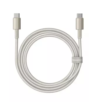 Baseus Tungsten Gold USB-C į USB-C laidas 100W 1m auksinis