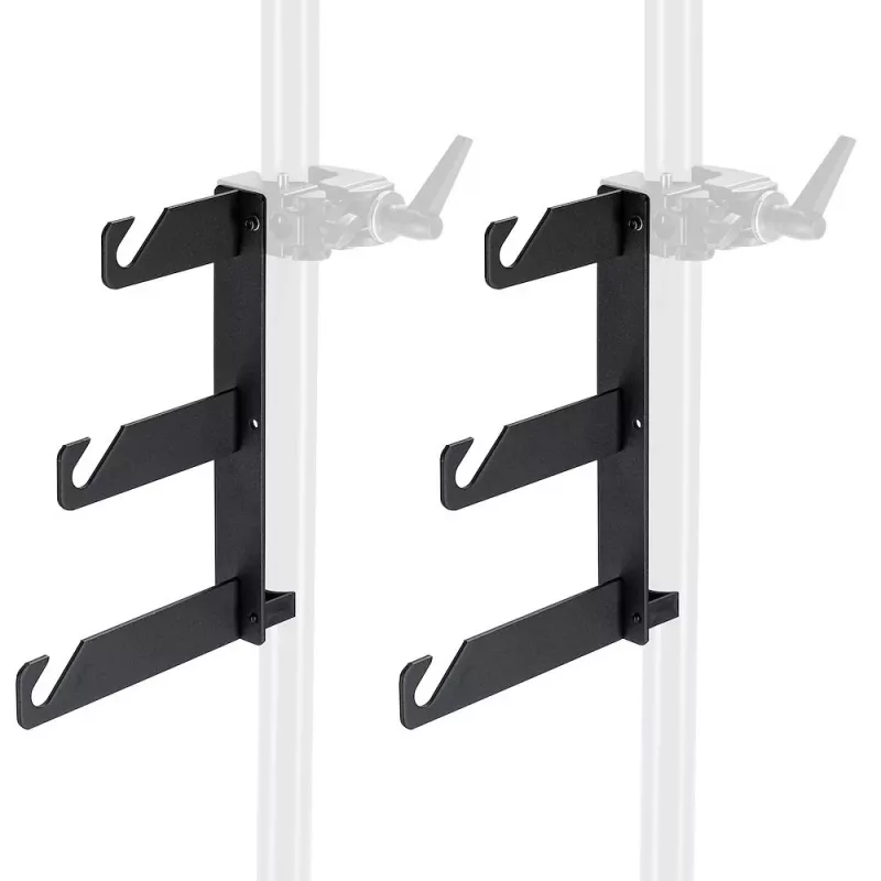 Manfrotto 045 fono popieriaus spaustuvas su 5/8 inch kaiščio lizdu šviesos stovams, 2 vnt.