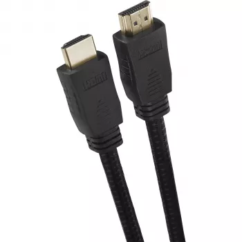 One For All Premium High Speed HDMI laidas su Ethernet, 3,0 m, 4K@60Hz, HDR, ARC, HDCP 2.2, auksu dengtos jungtys, juodas