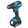 Makita DHP490TJX9 18V bešepetinis kombinuotas plaktukinis gręžtuvas su 2x 5,0Ah baterijomis, įkrovikliu ir MAKPAC dėklu