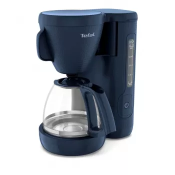 TEFAL CM2M1410 Morning lašinės kavos virimo aparatas, juodas ir nerūdijančio plieno, 1000W, 1,25 l, 10-15 puodelių
