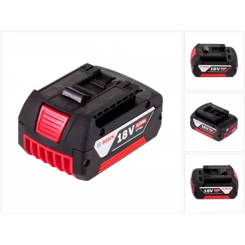 Bosch Professional 18V 5.0Ah ličio jonų įdedamoji baterija (juoda/raudona)
