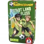 SCHMIDT SPIELE DIE FUSSBALLBANDE: Stadt, Land, Fluss – futbolo tematikos žodžių žaidimo bloknotas