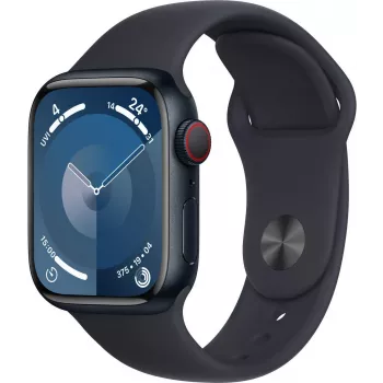 Apple Watch 9 GPS + Cellular 41mm, Pusiaunaktis, Sport Band M/L (MRHT3ET/A)