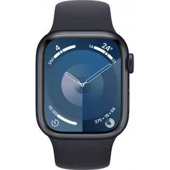 Apple Watch 9 GPS + Cellular 41mm, Pusiaunaktis, Sport Band M/L (MRHT3ET/A)