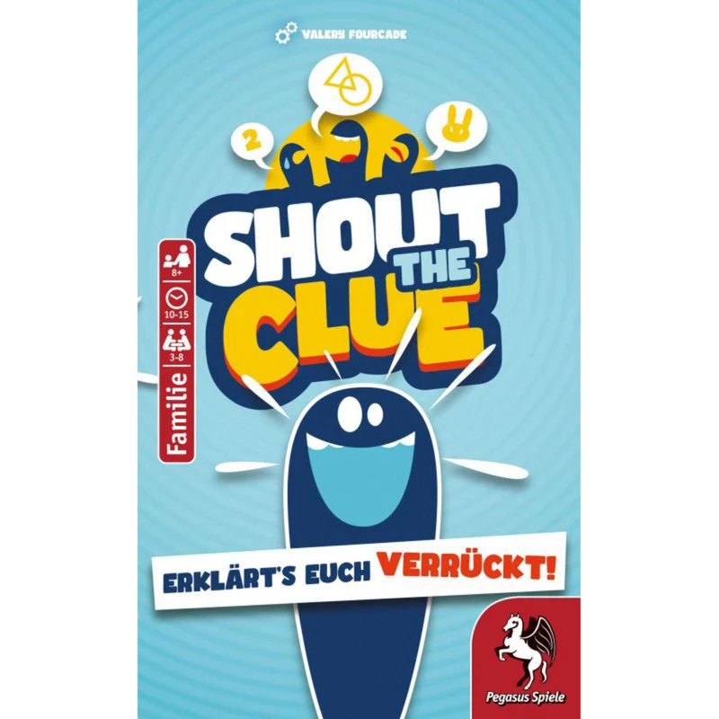 PEGASUS Shout the Clue vakarėlių žaidimas