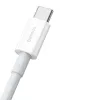 Baseus Superior Series USB-A į USB-C laidas, 66W greitas įkrovimas, 2m, baltas