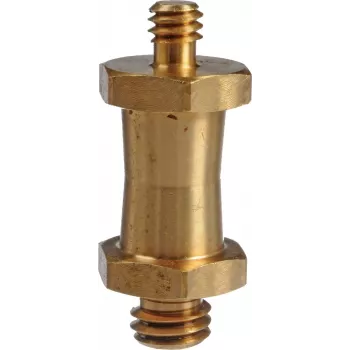 Manfrotto 037 reversibilus fotoaparato sraigtinis adapteris 1/4 inch-20 į 3/8 inch-16, nikeliuotas žalvaris