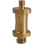 Manfrotto 037 reversibilus fotoaparato sraigtinis adapteris 1/4 inch-20 į 3/8 inch-16, nikeliuotas žalvaris