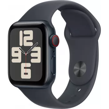 Apple Watch SE 2 GPS + Cellular 40mm, Pusiaunaktis, Sport Band M/L (MRGA3ET/A)