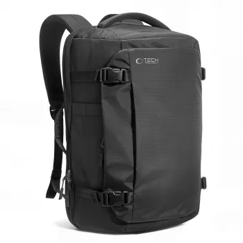 TECH-PROTECT DEFENDER S70 24L kelioninė kuprinė nešiojamam kompiuteriui, 40x30x20 cm, juoda
