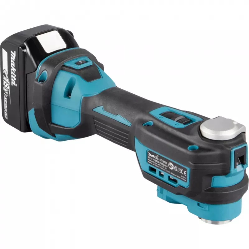 Makita DLX2592JX1 18V LXT bešepetėlis 2 dalių kombinuotas rinkinys su gręžtuvu-suktuvu, smūginiu suktuvu, 2x 5.0Ah akumuliatoriais, greito įkrovimo įrenginiu ir Makpac dėklu