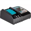 Makita DLX2592JX1 18V LXT bešepetėlis 2 dalių kombinuotas rinkinys su gręžtuvu-suktuvu, smūginiu suktuvu, 2x 5.0Ah akumuliatoriais, greito įkrovimo įrenginiu ir Makpac dėklu