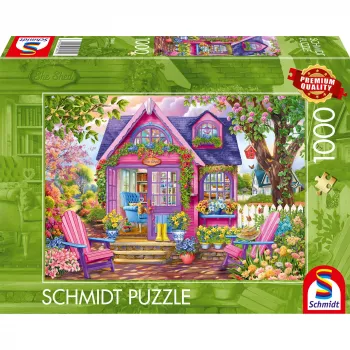 Schmidt Spiele 58061 Ein Häuschen zum Verlieben 1000 dalių dėlionė