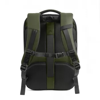 TECH-PROTECT DEFENDER S70 24L kelioninė kuprinė su nešiojamojo kompiuterio skyriumi, 40x30x20 cm, karinė žalia | ITwork.lt