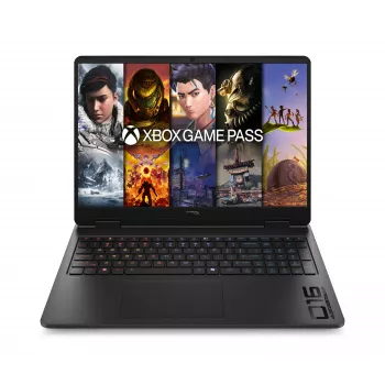 HP HyperX OMEN 16-ap1171ng 16,1 colio QHD 165Hz žaidimų nešiojamas kompiuteris, AMD Ryzen 7 8745HX, 16GB DDR5, 512GB SSD, NVIDIA GeForce RTX 5060, Windows 11 Home, Shadow Black