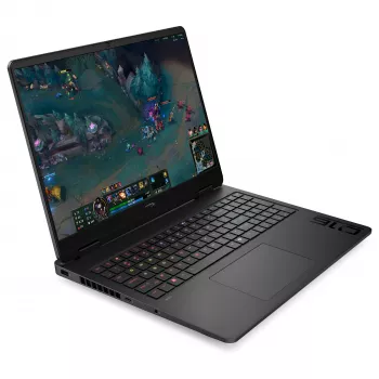 HP HyperX OMEN 16-ap1170ng 16,1 colio QHD 165Hz žaidimų nešiojamasis kompiuteris - AMD Ryzen 7 8745HX, 16GB DDR5, 512GB SSD, GeForce RTX 5060, FreeDOS, Shadow Black