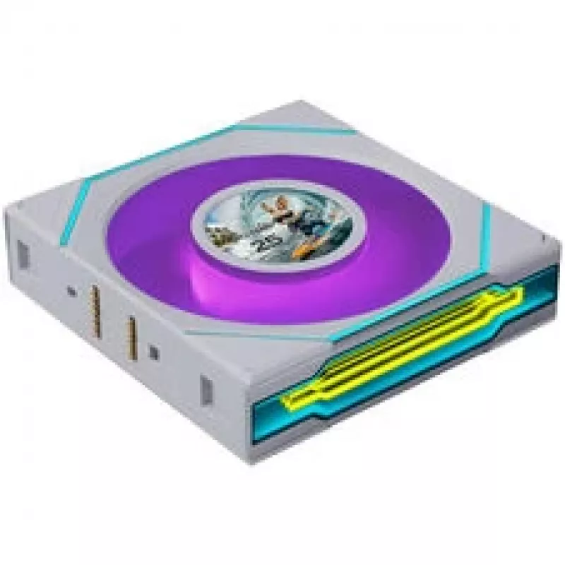 Lian Li UNI FAN SL-INF 120 FLEX Wireless ARGB Reverse Blade 120 mm ventiliatorius, 3 vienetų rinkinys, baltas