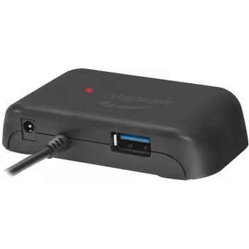 Speedlink Snappy Evo USB-C į 4 prievadų USB 3.0 šakotuvas (SL-140202-BK)