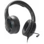 SPEEDLINK SL-450305-BK laidinis ausinių su mikrofonu žaidimams, 30 mm tvarkyklės, USB-A, 1,8 m laidas, juodos spalvos