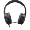 SPEEDLINK SL-450305-BK laidinis ausinių su mikrofonu žaidimams, 30 mm tvarkyklės, USB-A, 1,8 m laidas, juodos spalvos