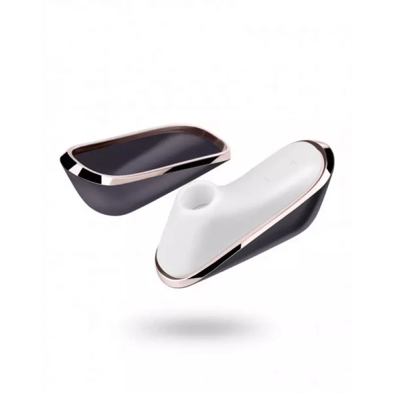 Satisfyer EE73-872-1017 oro impulsų klitorinis stimuliatorius, rožinio aukso spalvos