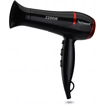 Techwood TSC-2255 Pro plaukų džiovintuvas, 2200W, juodas (TSC-2255)