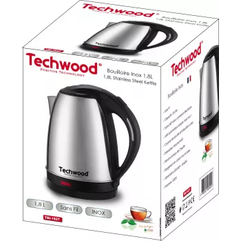 Belaidis nerūdijančio plieno virdulys Techwood TBI-1827, 1,8 L (TBI-1827)