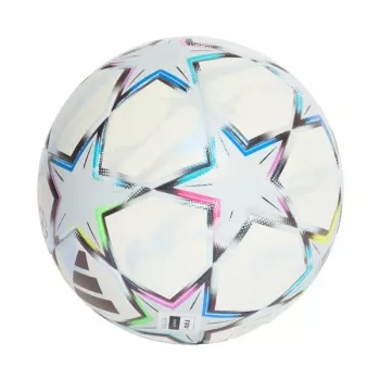 adidas UCL League 26/27 League Stage Box futbolo kamuolys, 5 dydis, baltas-mėlynas-rožinis-žalias KE9771