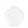 FIFTYEIGHT 2 Vakarienės lėkštės su „įkandintu“ kraštu 28 cm baltos