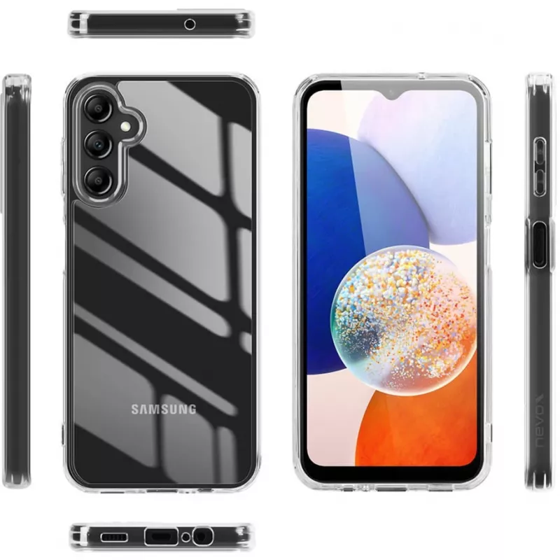 NEVOX StyleShell SHOCKFlex apsauginis dėklas Samsung Galaxy A27 5G, skaidrus