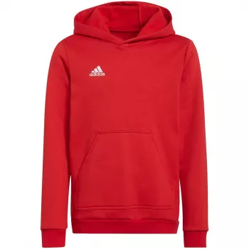 adidas Entrada 22 Hoody Kids megztinis su gobtuvu raudonas 152cm