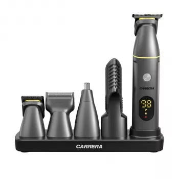 Carrera 34648 Grooming rinkinys – daugiafunkcis prietaisas barzdai, plaukams, kūnui, nosiai ir ausims