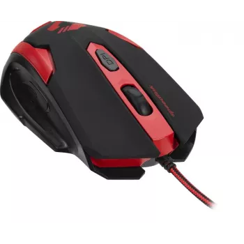 Speedlink Xito laidinė žaidimų pelė, 5 mygtukai, 3200 DPI (SL-680009-BKRD)