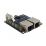 ALLNET Rock Pi E D8P dvigubo Ethernet plokštė RK3328 1GB RAM be Wi-Fi/BT PoE