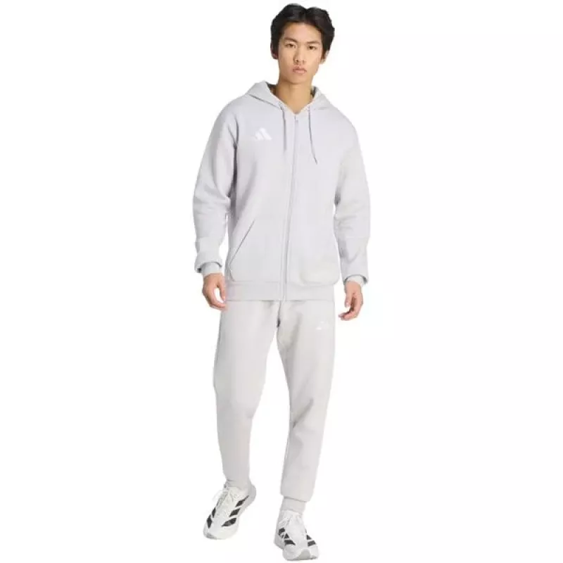 adidas Entrada 26 vyriškos sportinės kelnės pilkos, S dydis (JZ9139)