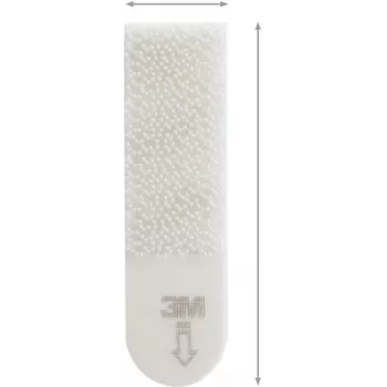 3M Command lipnios juostelės mažos, 4 vnt., baltos (7100337181)