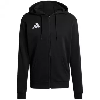 adidas Entrada 26 vyriškas gobtuvas su užtrauktuku, juodas, 2XL KF5945