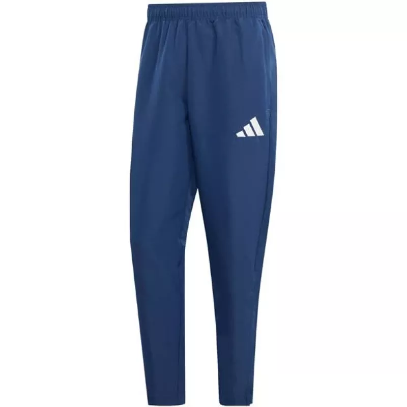 adidas Entrada 26 Presentation vyriškos siaurėjančios treniruočių kelnės tamsiai mėlynos M