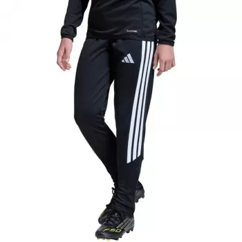 adidas Tiro 26 League vaikiškos treniruočių kelnės, siauro kirpimo, juodos/baltos spalvos JY7117 116cm