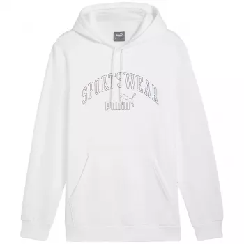 PUMA ESS+ Logo LAB Gradient Hoodie FL Puma White M (vidutinio dydžio)
