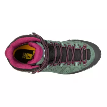 SALEWA Alp Trainer 2 Mid GTX moteriški žygio batai – Duck Green/Rhododendron – UK 7 (EU 40.5)