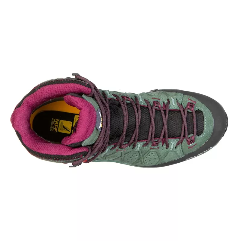 SALEWA Alp Trainer 2 Mid GTX moteriški žygio batai – Duck Green/Rhododendron – UK 7 (EU 40.5)