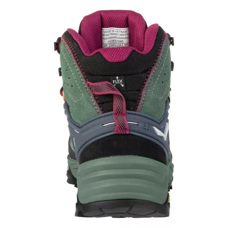 SALEWA Alp Trainer 2 Mid GTX moteriški žygio batai – Duck Green/Rhododendron – UK 7 (EU 40.5)