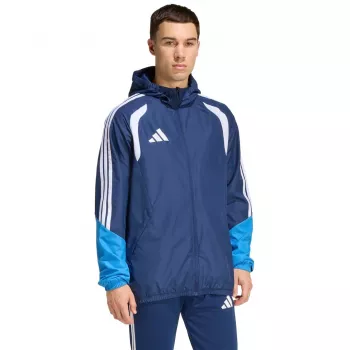 adidas Tiro 26 Competition All Weather vyriška treniruočių striukė tamsiai mėlyna (JY8869, dydis L)