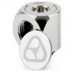 Thermal Grizzly DeltaMate Rotary Fitting 90° G1/4 colio blizgus nikelis – 6 vnt. komplektas