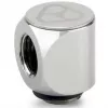 Thermal Grizzly DeltaMate Rotary Fitting 90° G1/4 colio blizgus nikelis – 6 vnt. komplektas
