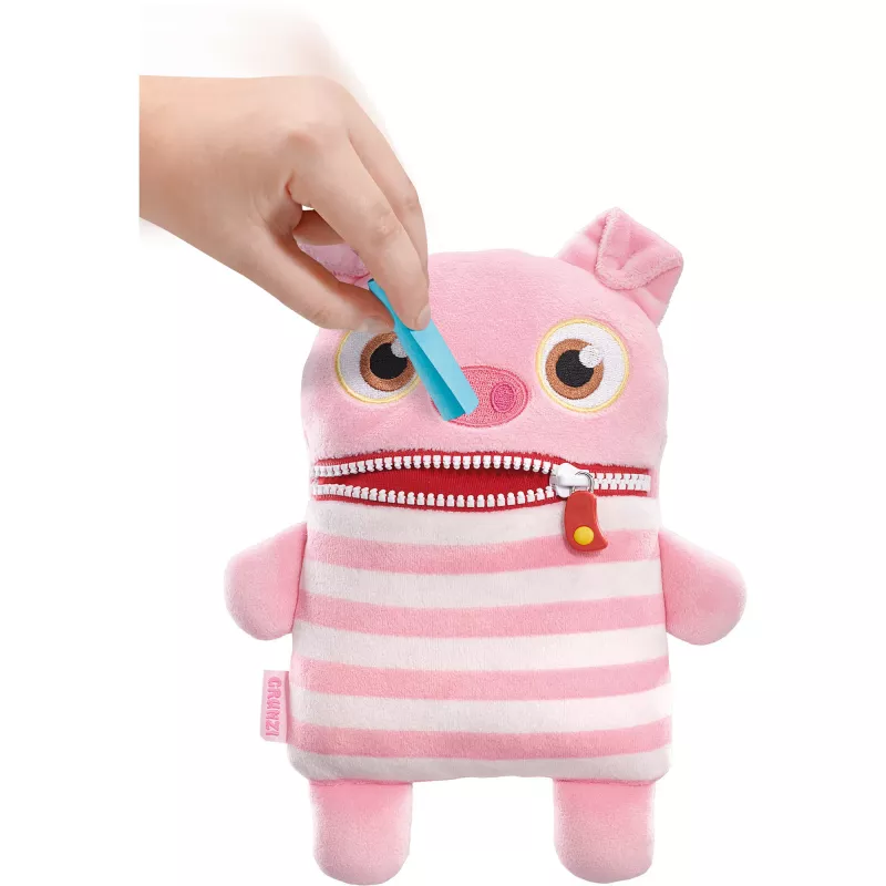 SCHMIDT SPIELE Sorgenfresser Grunzi minkštas žaislas (24 cm) - žalias rūpesčių suvalgytojas