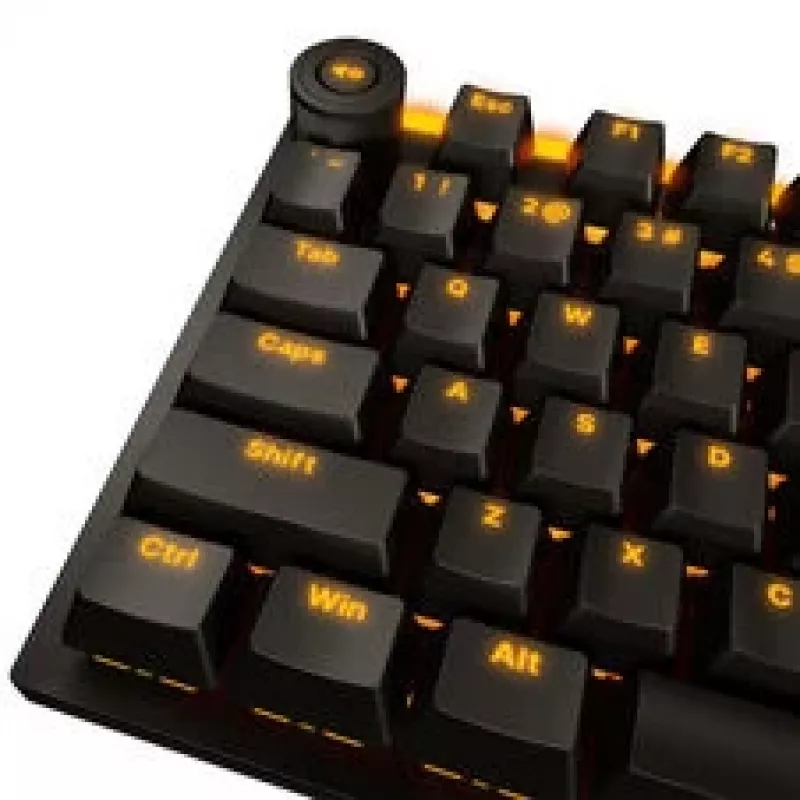 be quiet! Light Mount TKL tyli linijinė RGB laidinė klaviatūra, juoda